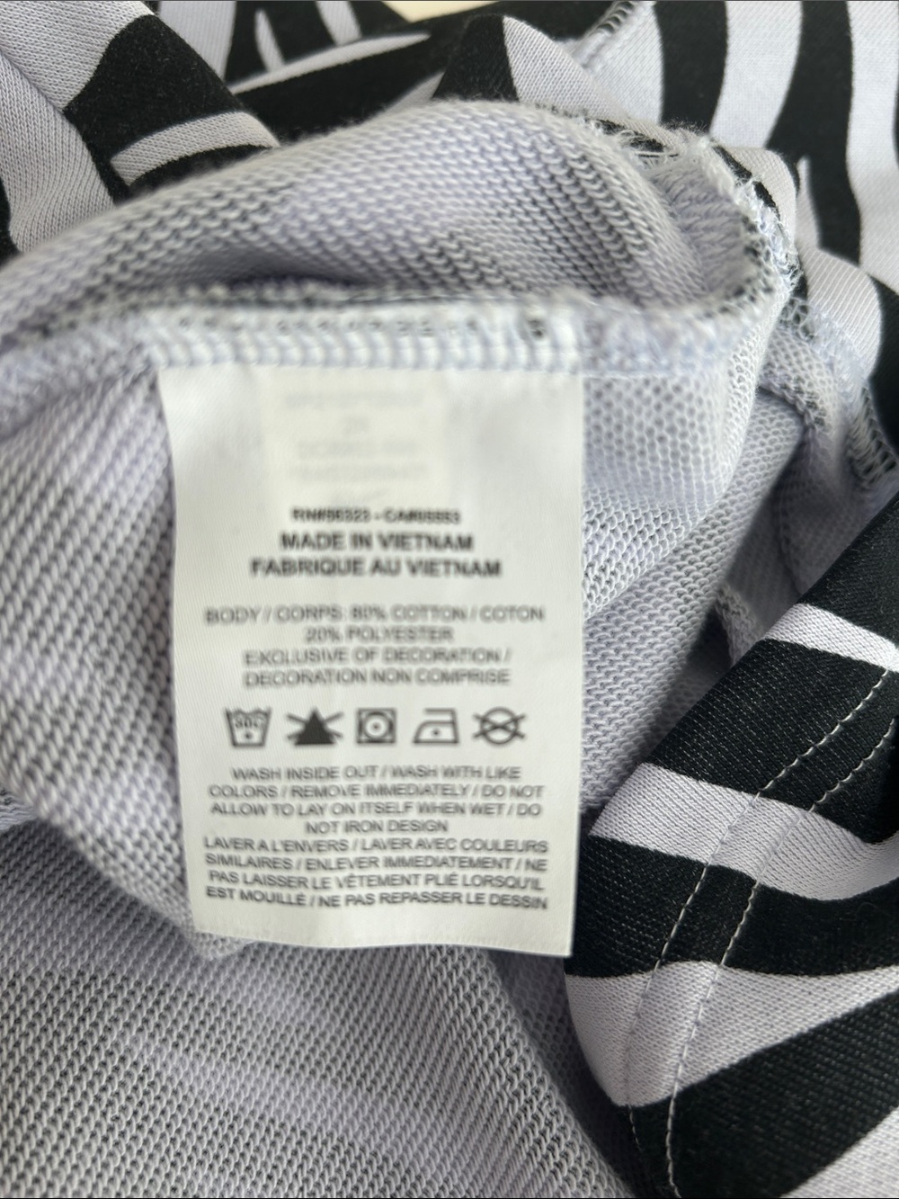 NWOT Nike plus top 2X top black and gray - Picture 5 of 5